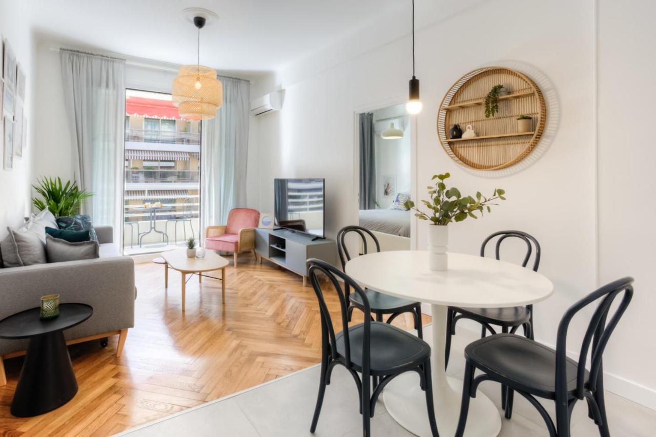 #29 Suite Gambetta Ac Sea View 2 Bedrooms 1Min Walk To Promenade & Sea Nice Exterior photo